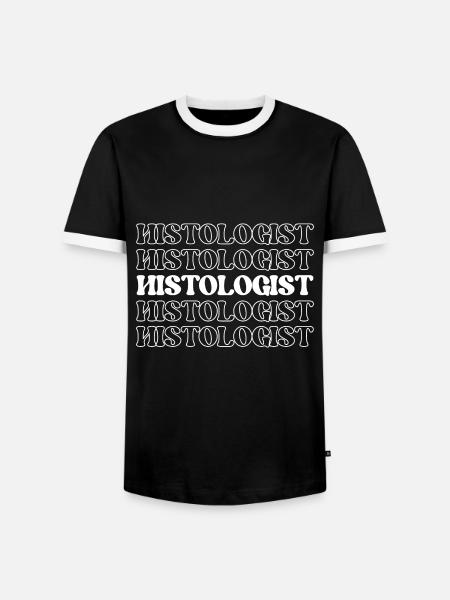 Histologe Gewebeexperte Gewebewissenschaftler - Männer Kontrast-T-Shirt - Schwarz/Weiß