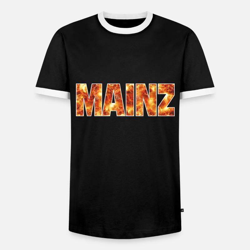 Mainz - Men's Ringer Shirt - black/white