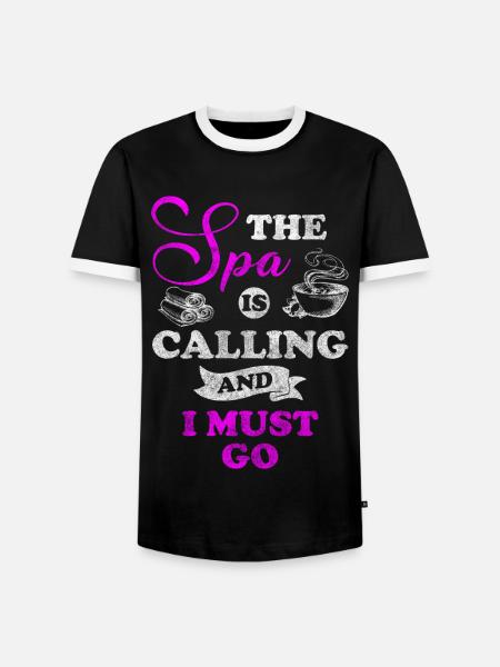 Wellness Meditation Gesund - Männer Kontrast-T-Shirt - Schwarz/Weiß