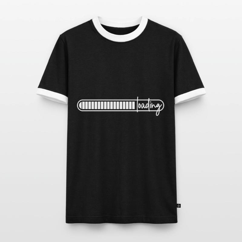 loading bar - loading - loading Men's Ringer Shirt