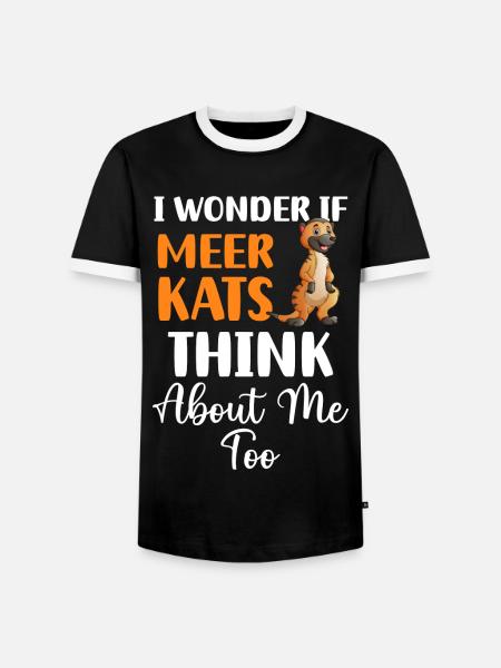 Afrika Tier Insektenfresser - Männer Kontrast-T-Shirt - Schwarz/Weiß