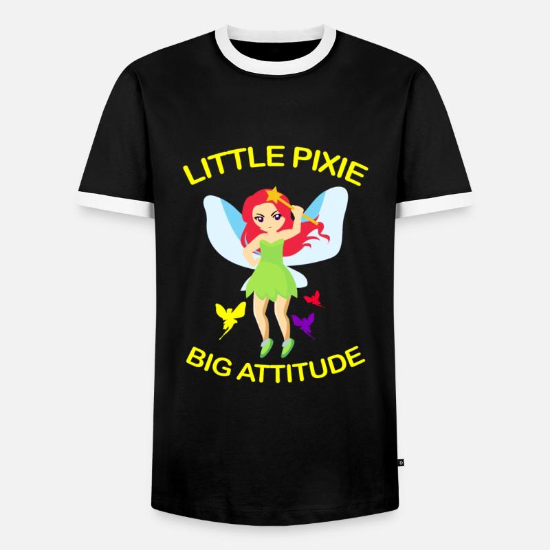 Fee - Männer Kontrast-T-Shirt - Schwarz/Weiß