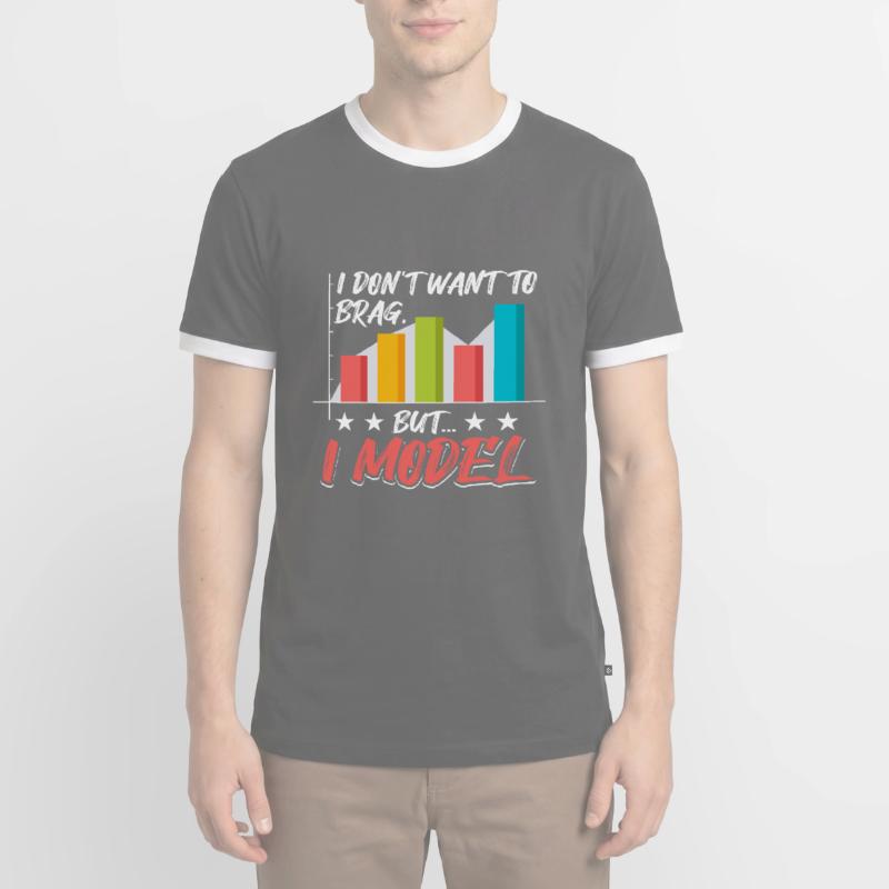 Data Bigdata Data Analysis Men's Ringer Shirt