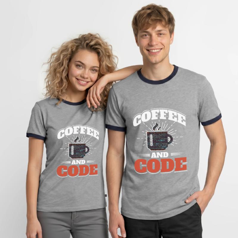 Software Computer Developer Men's Ringer Shirt
