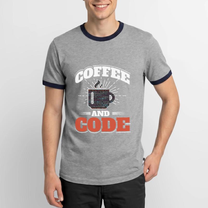 Software Computer Developer Men's Ringer Shirt