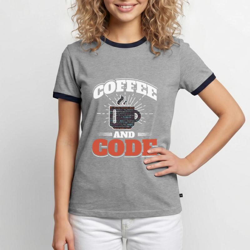 Software Computer Developer Men's Ringer Shirt