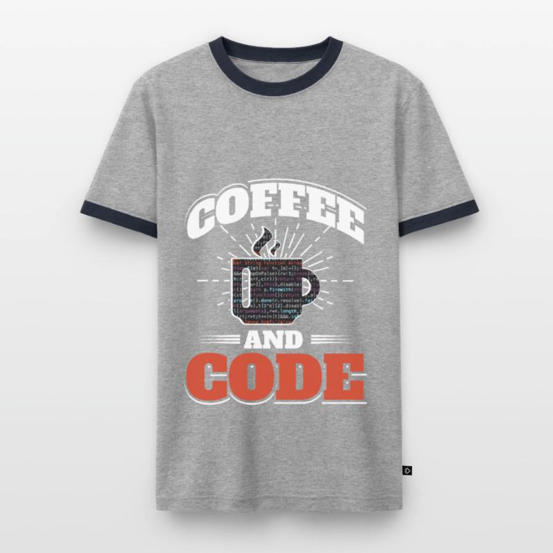 Software Computer Developer Men's Ringer Shirt