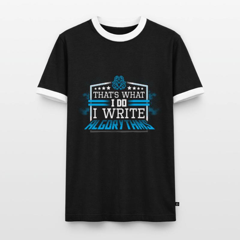 Männer Kontrast-T-Shirt
