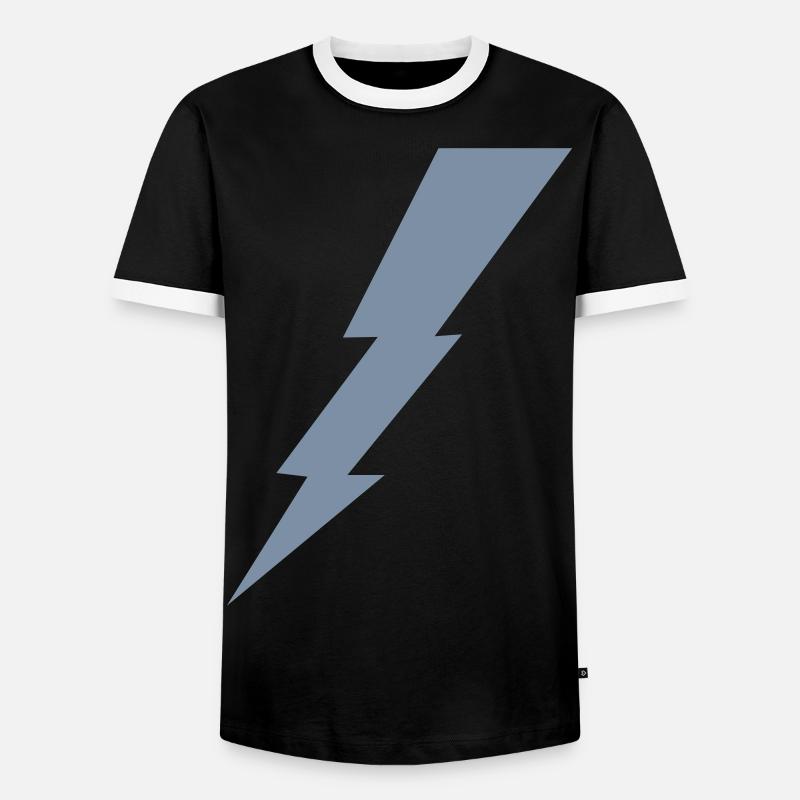 Flash Flash - Men's Ringer Shirt - black/white