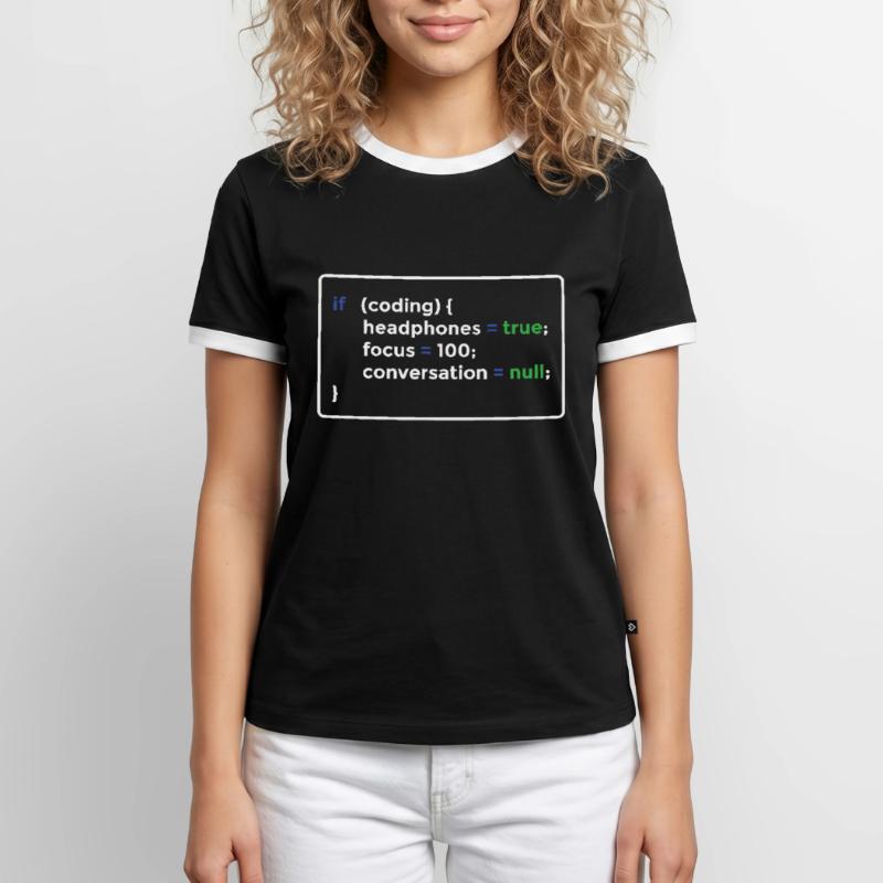 Programmer programming Men's Ringer Shirt