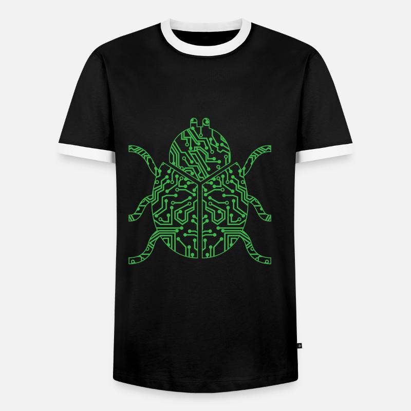 Programmierer - Männer Kontrast-T-Shirt - Schwarz/Weiß