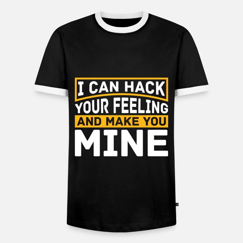 Programmer Coder Software Developer - Men's Ringer Shirt - black/white