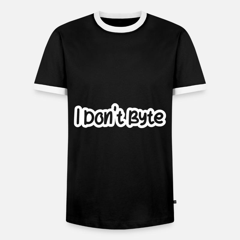Programmer Coder Software Developer - Men's Ringer Shirt - black/white