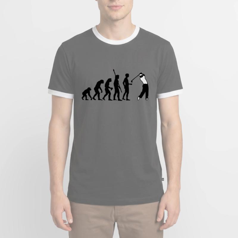 evolution_golf_b_2c T-shirt contrasté Homme