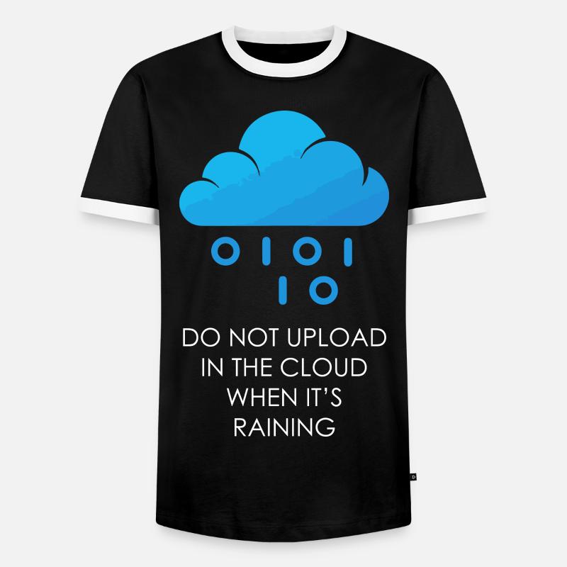 Programmer Coder Software Developer - Men's Ringer Shirt - black/white