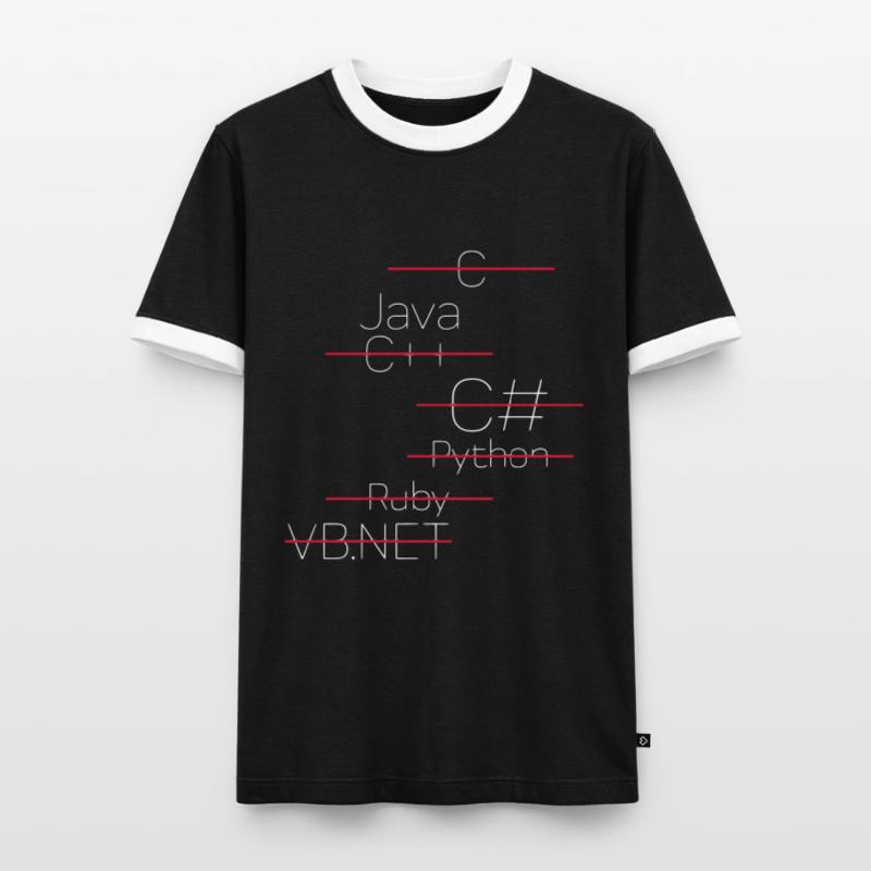 Männer Kontrast-T-Shirt