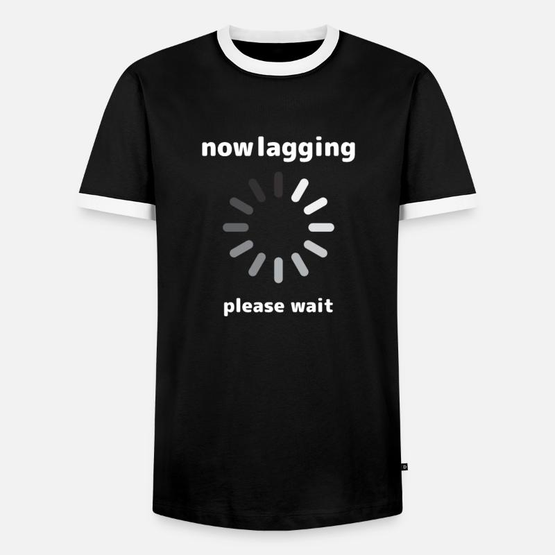 Programmer Coder Software Developer - Men's Ringer Shirt - black/white