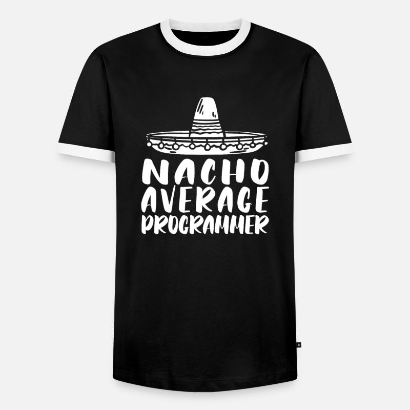 Programmierer Coder Software Entwickler - Männer Kontrast-T-Shirt - Schwarz/Weiß