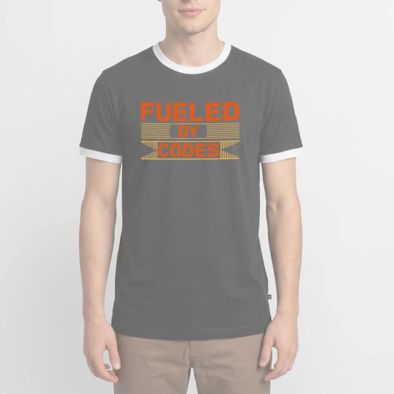 Programmierer Coder Software Entwickler Männer Kontrast-T-Shirt