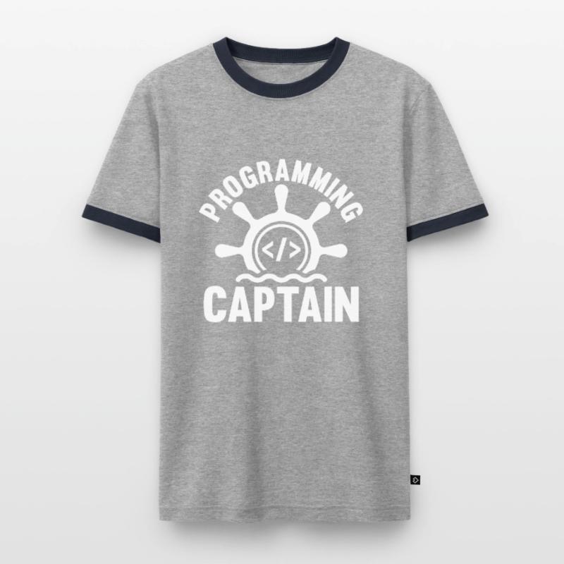 Programmer Coder Software Developer Men's Ringer Shirt