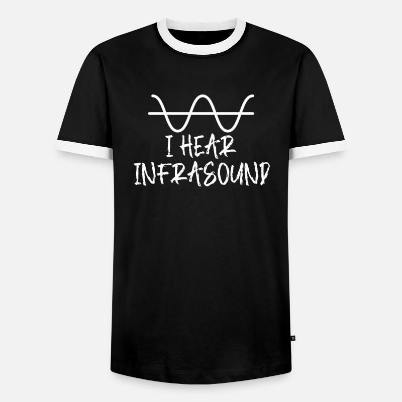 Physics Phyiker Applied Physics - Men's Ringer Shirt - black/white