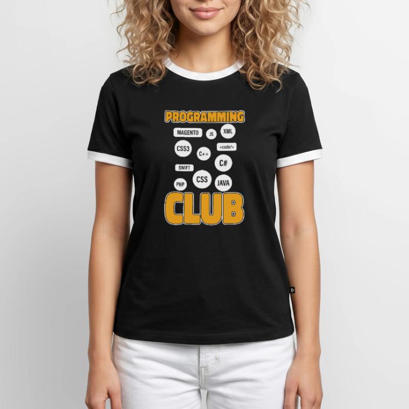 Developer Coder Programmer Association Men's Ringer Shirt