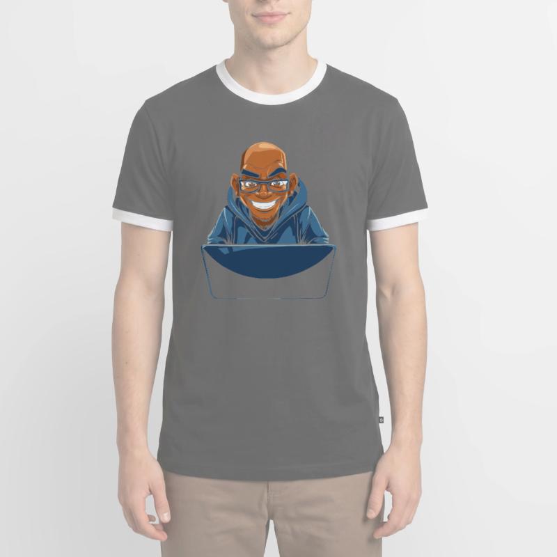 Web Developer Webdeveloper Cool Men's Ringer Shirt