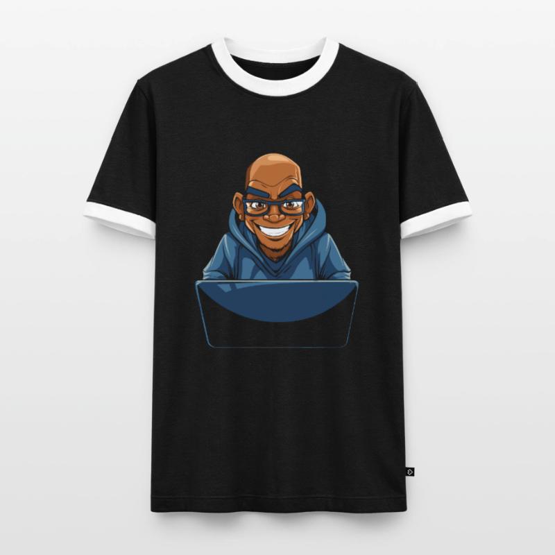 Web Developer Webdeveloper Cool Men's Ringer Shirt