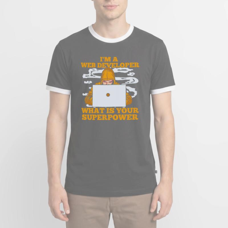 Web Entwickler Webdeveloper Zool Männer Kontrast-T-Shirt
