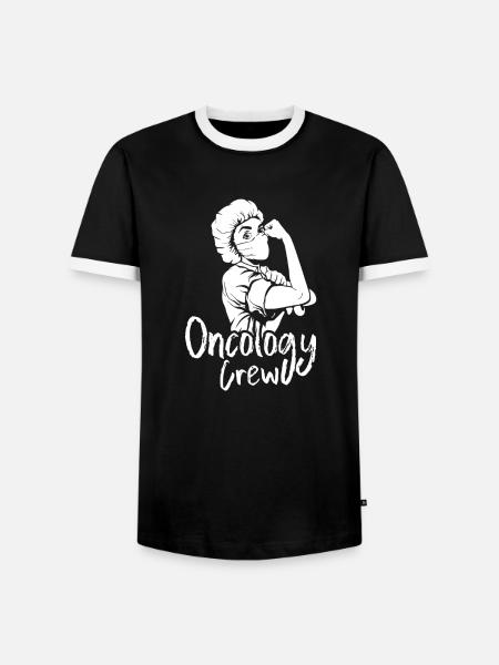 Krankenschwester Besatzung Oncology Crew - Männer Kontrast-T-Shirt - Schwarz/Weiß