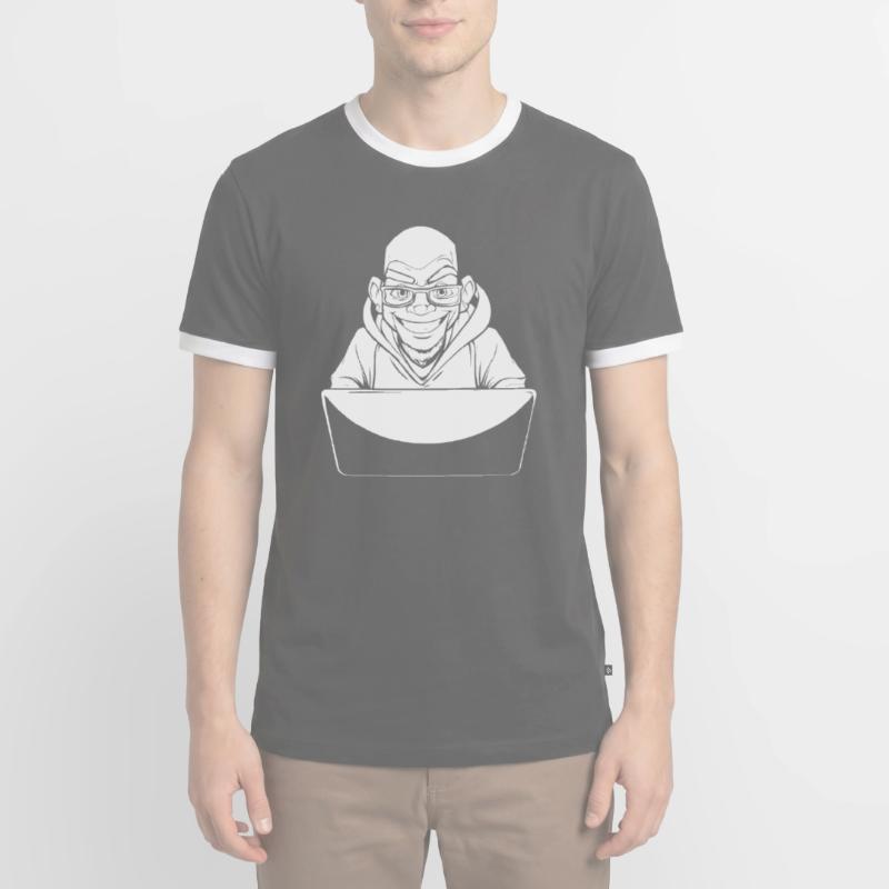 Web Developer Web Developer Men's Ringer Shirt