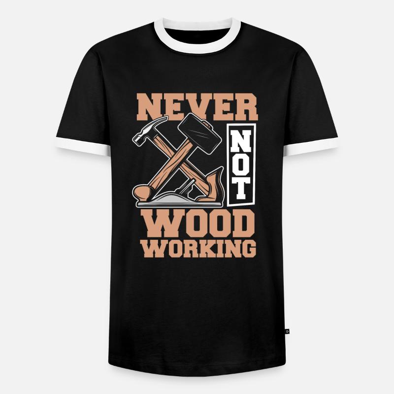 Carpenter Carpenter Carpenter - Men's Ringer Shirt - black/white