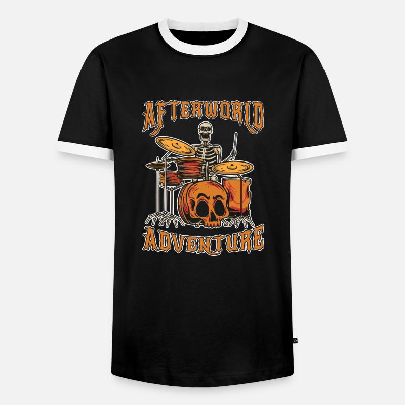 Drums Drummers Drummers - Men's Ringer Shirt - black/white