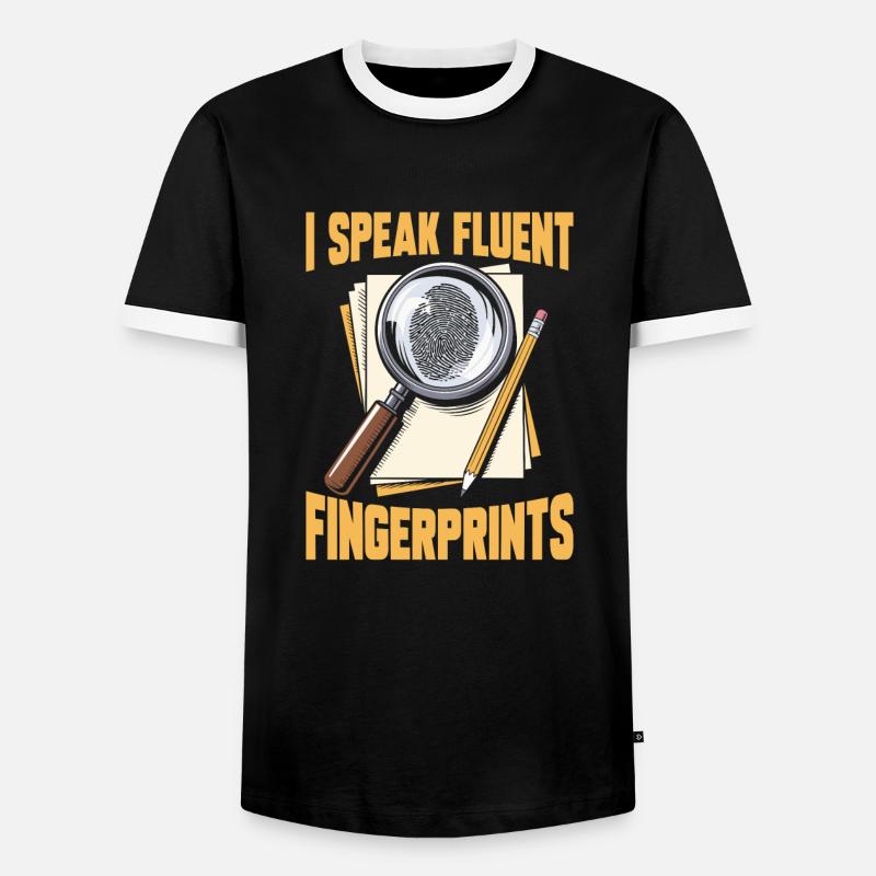 Forensics Forensic Experts - Men's Ringer Shirt - black/white
