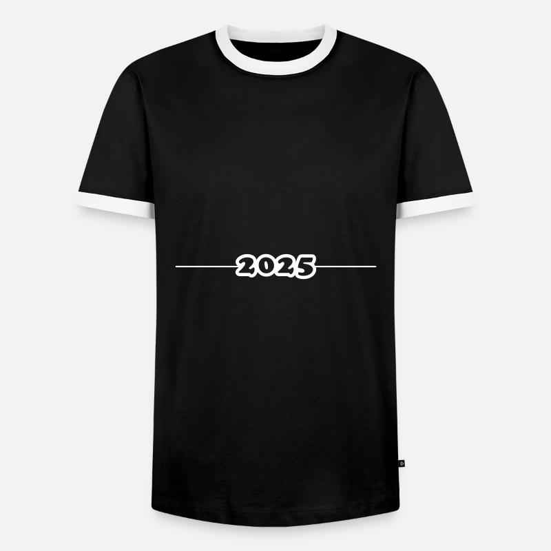 2025 Element - Men's Ringer Shirt - black/white