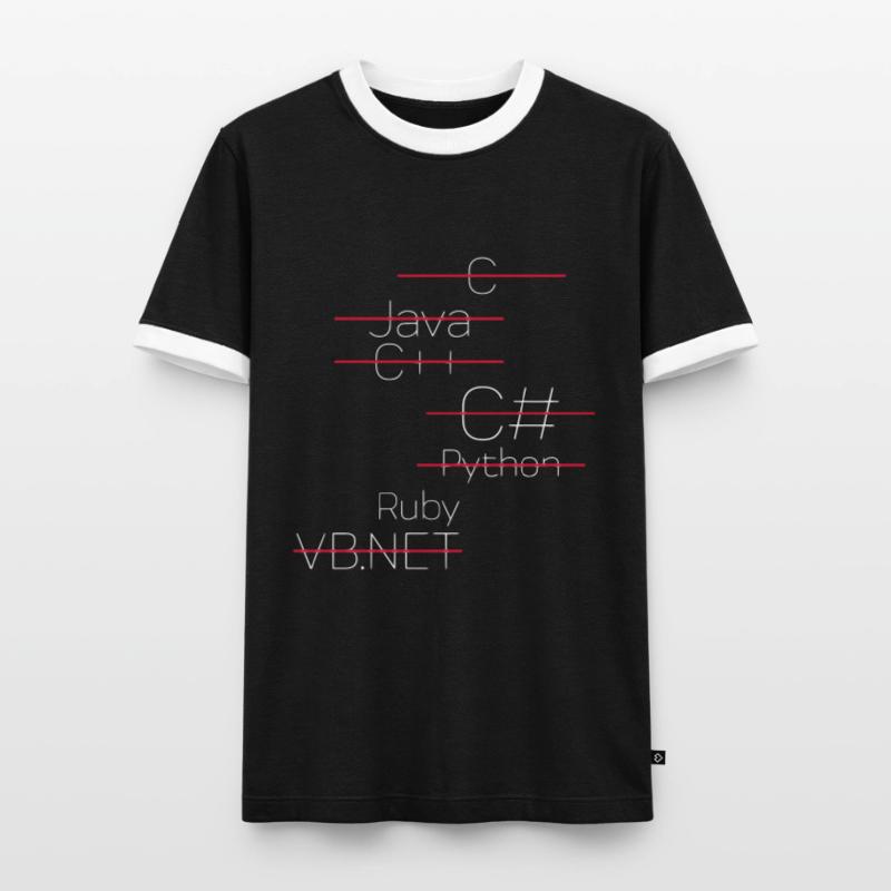 RUBY / RUBY ON RAILS T-shirt contrasté Homme