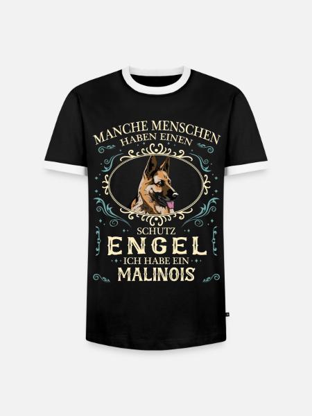 Malinois Hund Hundehalter - Männer Kontrast-T-Shirt - Schwarz/Weiß