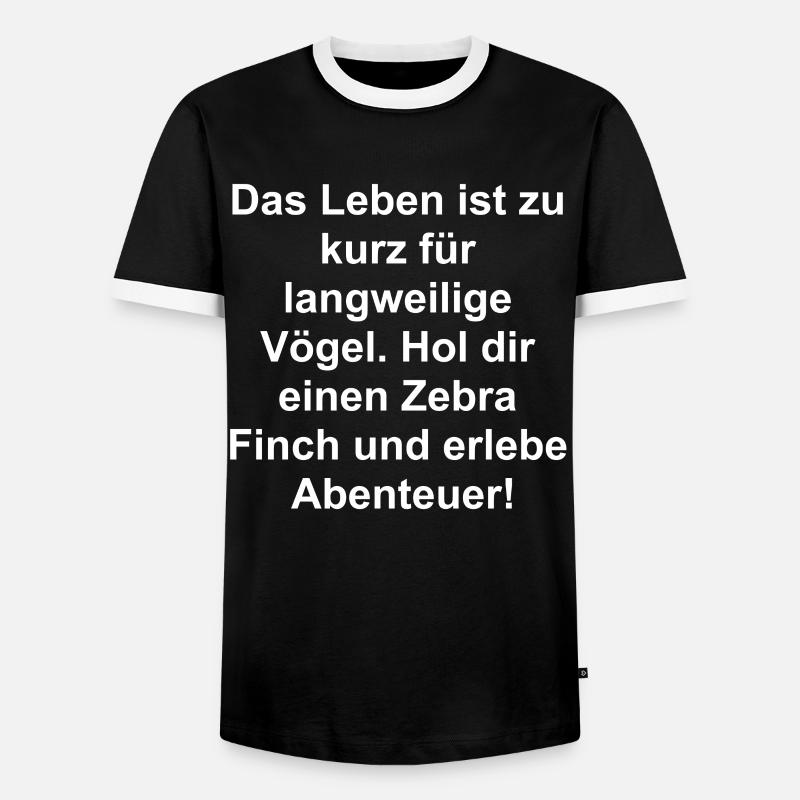 Begleiter Geschenk - Männer Kontrast-T-Shirt - Schwarz/Weiß