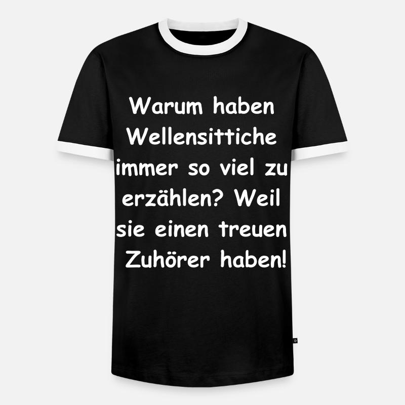 Der perfekte Geschenk-Begleiter - Männer Kontrast-T-Shirt - Schwarz/Weiß