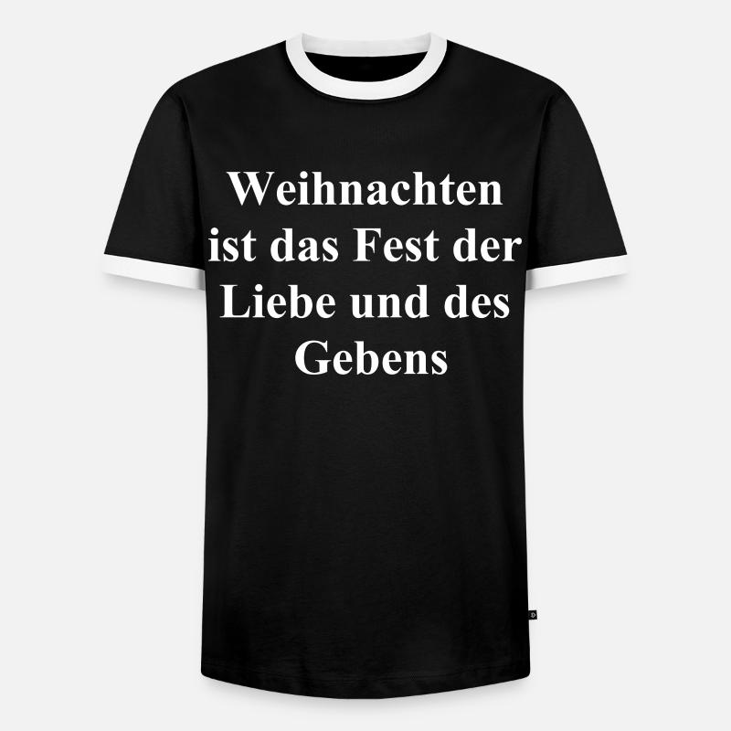 Doing Good Gift Set - Men's Ringer Shirt - black/white