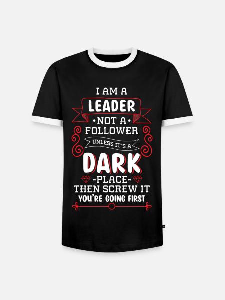Chef Büro Firma Team - Männer Kontrast-T-Shirt - Schwarz/Weiß