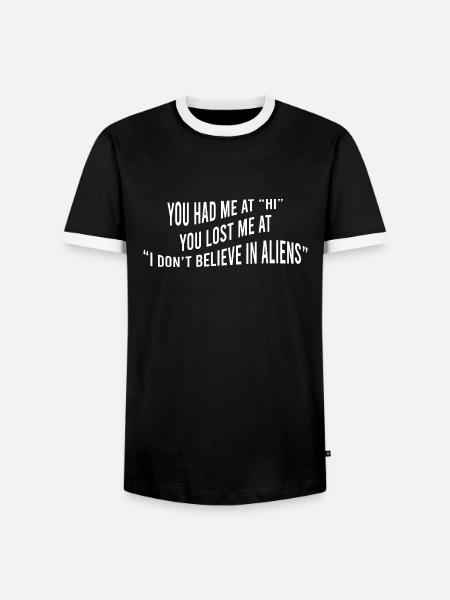 Meme Lustige Sprüche - Männer Kontrast-T-Shirt - Schwarz/Weiß