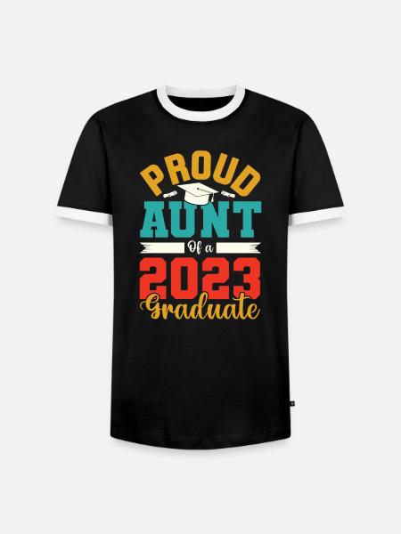 Tante 2023 - Tante werden - Männer Kontrast-T-Shirt - Schwarz/Weiß
