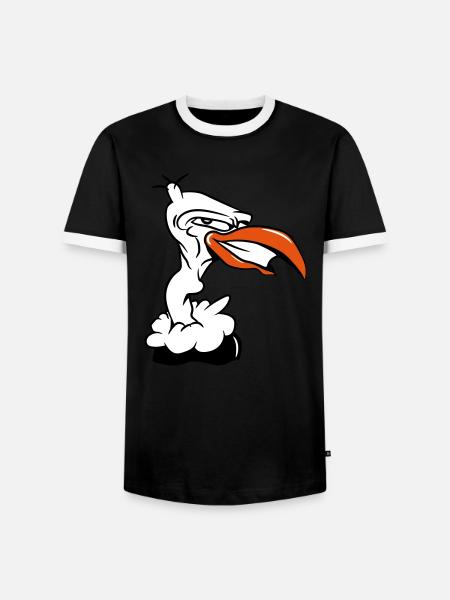 Be the first - Men's Ringer Shirt - black/white