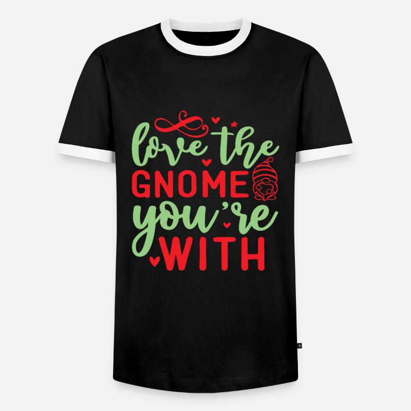 Getting married 1 - Men's Ringer Shirt - black/white