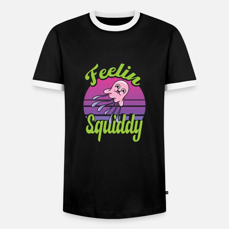 Jelly Whisperer - Men's Ringer Shirt - black/white