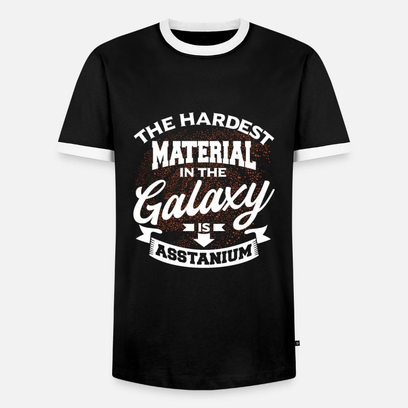 Locksmith - Men's Ringer Shirt - black/white