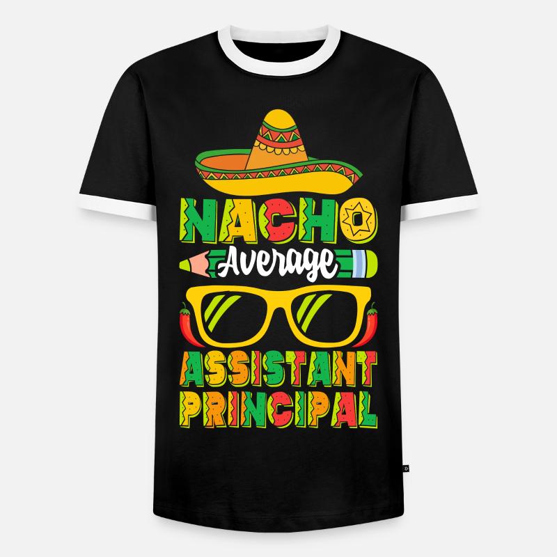 Cinco De Mayo - Männer Kontrast-T-Shirt - Schwarz/Weiß