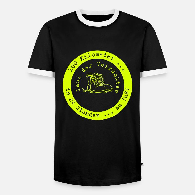 LdV_Design_2016 - Männer Kontrast-T-Shirt - Schwarz/Weiß