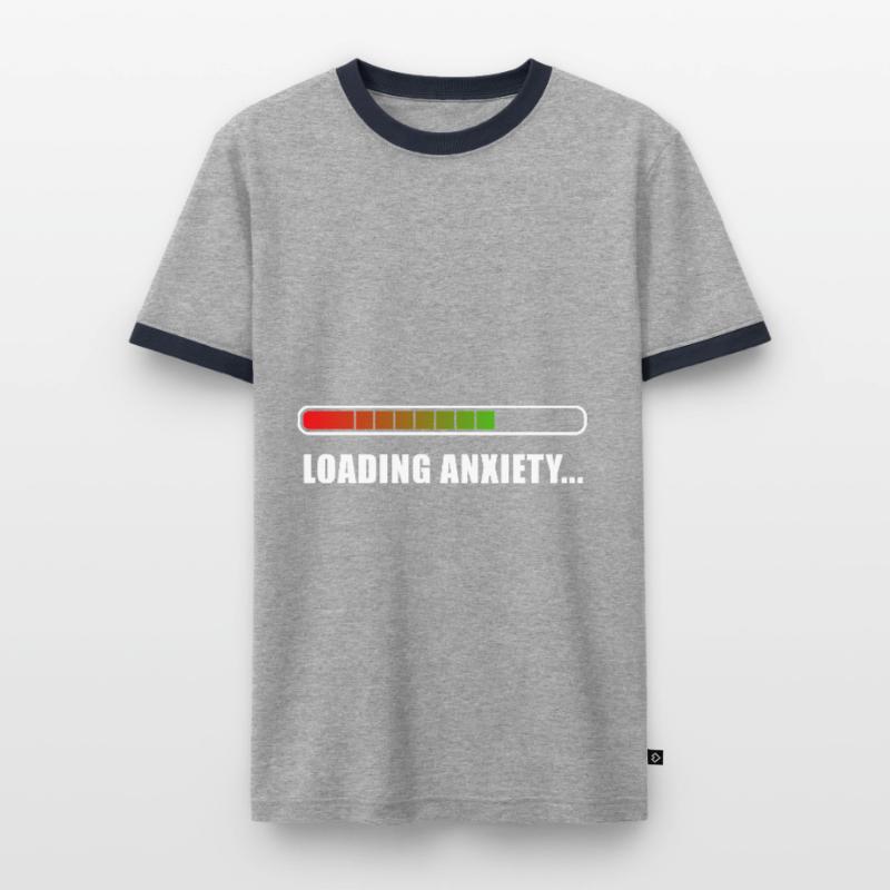 Loading L’anxiété... T-shirt contrasté Homme